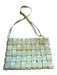 By Anthropologie Sage green Vegan Leather Woven Crossbody Bag Sage green / S