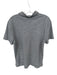 Polo Ralph Lauren Size M Gray & Navy Print Cotton Striped Men's Polo Gray & Navy Print / M