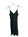 Quince Size L Forest Green Silk Spaghetti Strap Midi slip dress Dress Forest Green / L