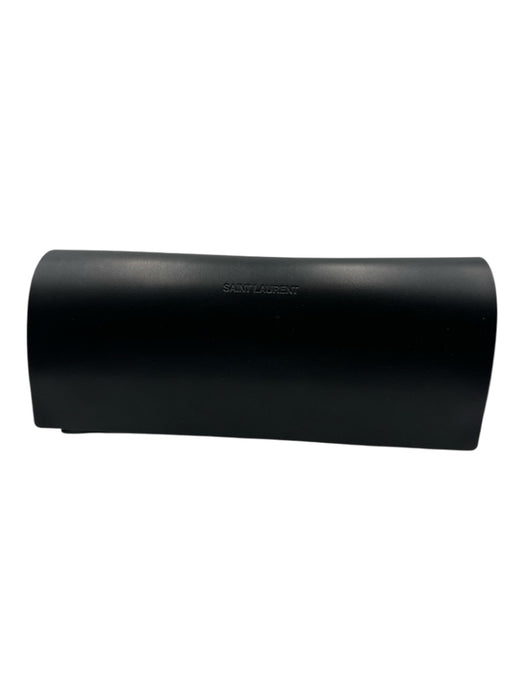 Saint Laurent Black Acetate Small Oval Sunglasses Black