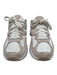 Nike Shoe Size 8.5 White & Gray Leather & Synthetic Low Top Lace Up Sneakers White & Gray / 8.5