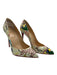 Christian Louboutin Shoe Size 39 Creme & Multi Patent Leather Graffiti Shoes Creme & Multi / 39