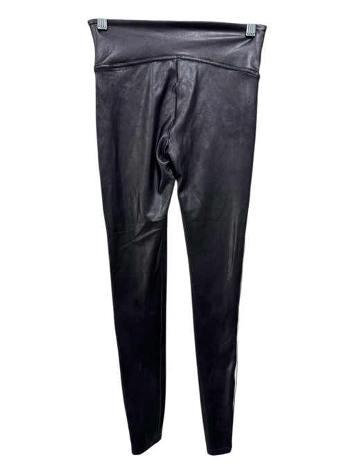 Spanx Size S Black & White Nylon Blend Elastic Waist Leggings Black & White / S