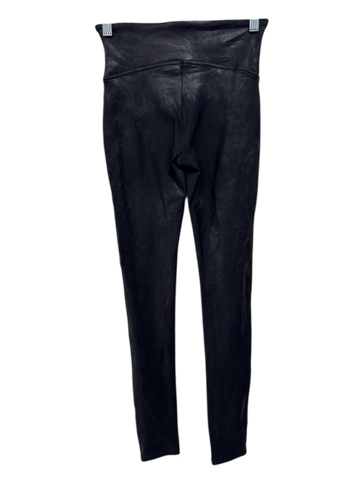 Spanx Size S Black Nylon Blend Elastic Waist Leggings Black / S