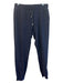 Saks Fifth Ave Size Est S Navy Blue Viscose Elastane Pockets Jogger Pants Navy Blue / Est S