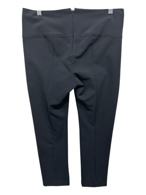 Veronica Beard Size 10 Black Nylon Blend Back Zip Slim Fit Cropped Pants Black / 10