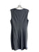 Diane Von Furstenberg Size 10 Grey, Black & Blue Viscose Blend Round Neck Dress Grey, Black & Blue / 10
