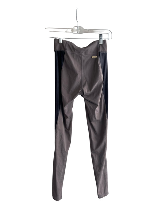 Alala Size XS Brown & Black Nylon Blend High Rise seam detail Leggings Brown & Black / XS