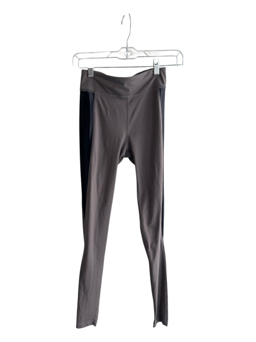 Alala Size XS Brown & Black Nylon Blend High Rise seam detail Leggings Brown & Black / XS
