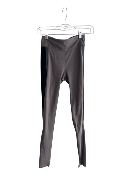Alala Size XS Brown & Black Nylon Blend High Rise seam detail Leggings Brown & Black / XS