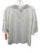 Tuckernuck Size XXL White Poly Blend V Neck Collared Short Sleeve Top White / XXL