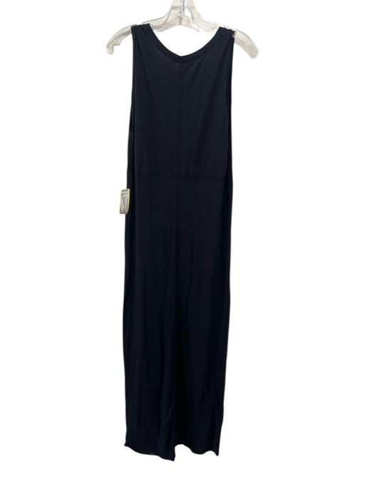 Calder Size S Black Supima Cotton Scoop Neck Sleeveless Dress Black / S