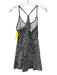 Outdoor Voices Size S Black, White, Gray Nylon & Spandex Sleeveless Dress Black, White, Gray / S