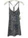 Outdoor Voices Size S Black, White, Gray Nylon & Spandex Sleeveless Dress Black, White, Gray / S