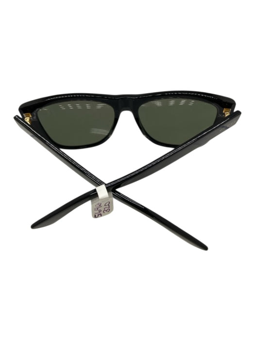 Gucci Black Acetate Square Box & Bag Inc. Sunglasses Black