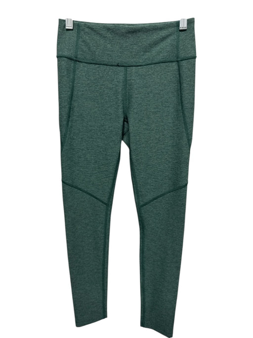Outdoor Voices Size Small Dark Green Polyester Blend Elastic Waist Leggings Dark Green / Small