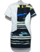 Sachin & Babi Size 0 White, Black & Multi Polyester Blend Abstract Print Dress White, Black & Multi / 0