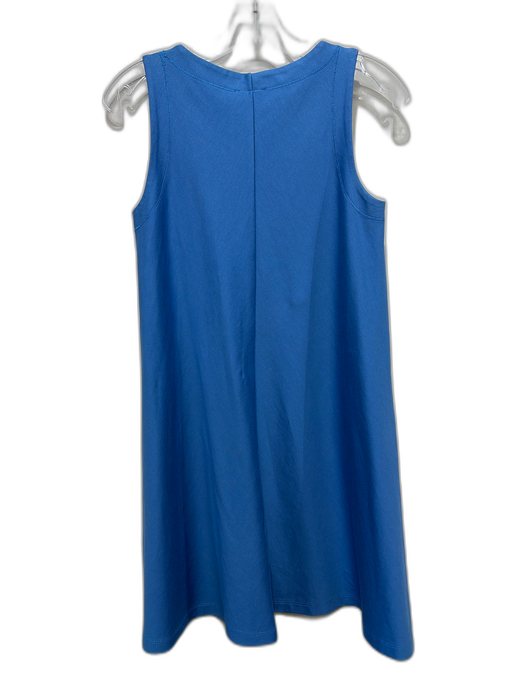COS Size XS Blue Cotton Blend Sleeveless A Line Pullover Dress Blue / XS