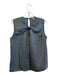 Rebecca Taylor Size 8 Green Rayon & Polyester Round Neck Sleeveless Back Zip Top Green / 8