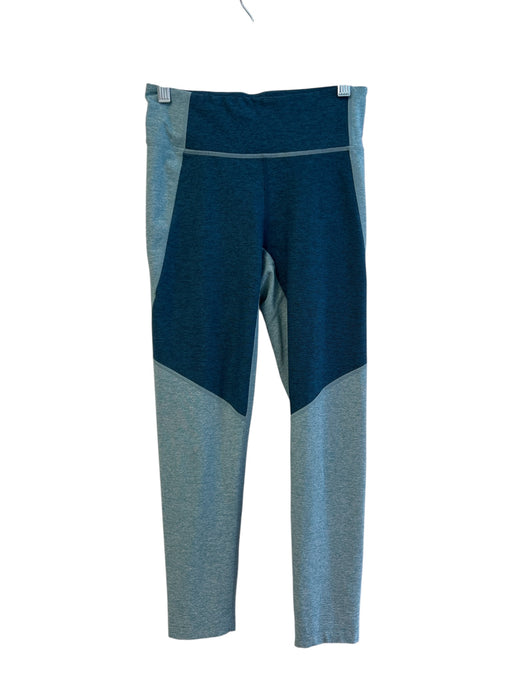 Outdoor Voices Size Small Teal No Fabric Tag Color Block Mid Rise Cropped Pants Teal / Small
