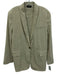Theory Size 12 Beige Synthetic Solid Shawl collar Blazer Men's Jacket Beige / 12