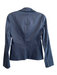 Theory Size 2 Midnight Navy Cotton 2 Buttons Front Pockets Blazer Midnight Navy / 2