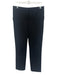Theory Size 4 Black Wool & Elastane Straight Leg Trouser Mid Rise Pants Black / 4