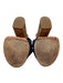 Vince Shoe Size 5 Navy Blue Suede Criss Cross Gunmetal Hardware Sandals Navy Blue / 5