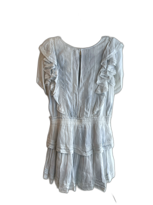 Love Shack Fancy Size L Pale Blue Qmilch Round Neck Short Sleeve Dress Pale Blue / L