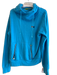 Aviator Nation Size L Blue Cotton Hood Long Sleeve Zip Pockets Logo Sweatshirt Blue / L