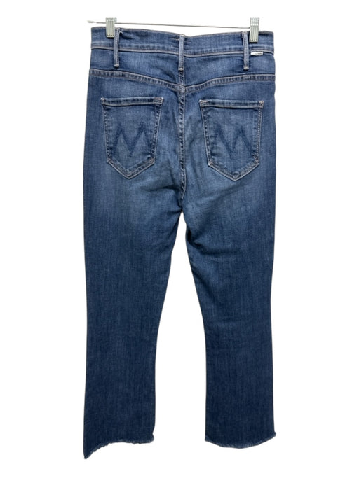 Mother Size 27 Medium Wash Cotton Denim Mid Rise Zip Fly Straight Leg Jeans Medium Wash / 27