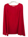 Trina Turk Size 4 Red Polyester Blend Sleeveless Cape Side Zip Dress Red / 4