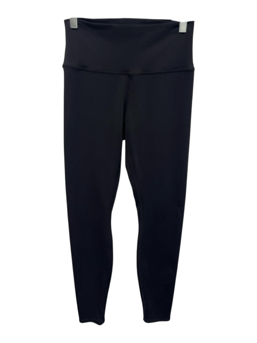 Alo Size M Black Missing Fabric Tag Elastic Waistband Athletic Leggings Black / M