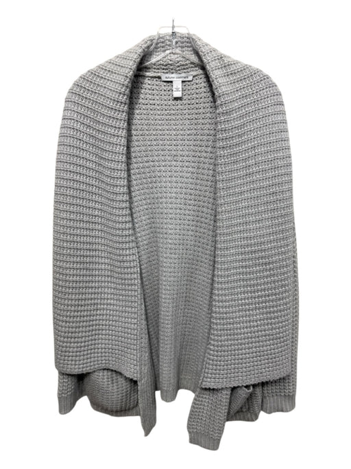 Autumn Cashmere Size Large Light Gray Cashmere Blend Long Sleeve Cardigan Light Gray / Large