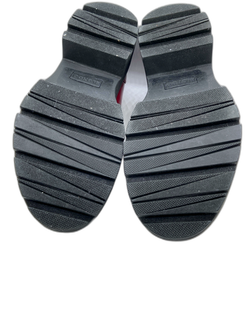 Blondo Shoe Size 9 Red Leather Upper Lug Sole Block Heel Penny Loafers Red / 9