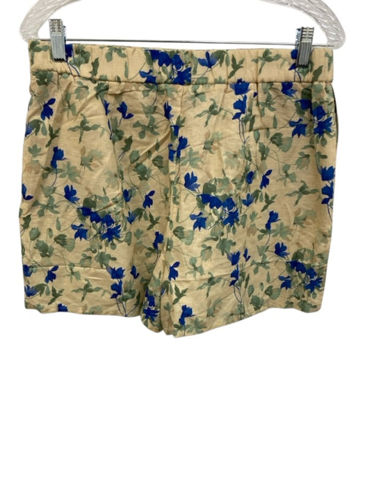 Tuckernuck Size M Yellow, blue & green Linen & Cotton Floral Short Set Yellow, blue & green / M