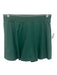 Athleta Size M Green & White Stripe Trim Athletic Mini Shorts Inc Skirt Green & White / M