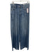 Rag & Bone Size 28 Light Wash Cotton & Tencel High Rise Wide Leg Jeans Light Wash / 28