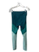 Outdoor Voices Size XS Teal Green Polyester Heathered High Round Neck Pant Set Teal Green / XS