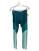 Outdoor Voices Size XS Teal Green Polyester Heathered High Round Neck Pant Set Teal Green / XS