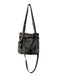 Zadig & Voltaire Gray Leather Shoulder & Crossbody Pewter Hardware Bag Gray / Medium