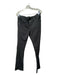 Victoria Beckham Size 30 Black Cotton Blend 5 Pocket zip fly Mid Rise Jeans Black / 30