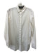 T Alexander Wang Size M White Cotton Collared Button Up Long Sleeve Dress White / M