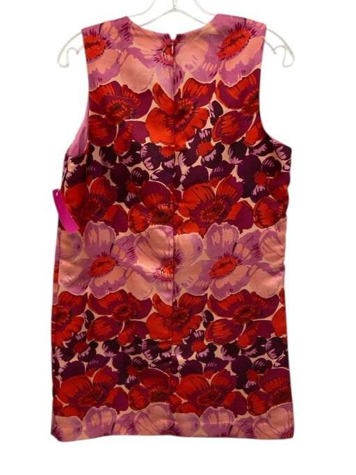 Tuckernuck Size M Red, Purple, Pink Polyester Floral shift Sleeveless Dress Red, Purple, Pink / M