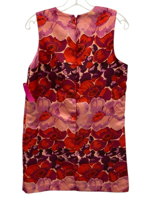 Tuckernuck Size M Red, Purple, Pink Polyester Floral shift Sleeveless Dress Red, Purple, Pink / M