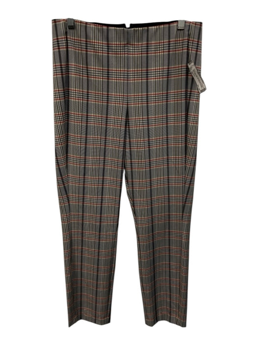 Rag & Bone Size 10 Blue, Black, Red Polyester Blend High Rise Plaid Pants Blue, Black, Red / 10