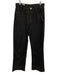 Zara Size 8 Medium Wash Denim High Rise Wide Leg Raw Hem Jeans Medium Wash / 8
