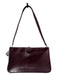 Longchamp Wine Leather Smooth finish Shoulder Strap Toggle Top Zip Bag Wine / Medium