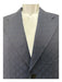 Gucci NWOT Navy Wool Blend Guccissima 2 Button Men's Blazer 46