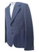 Gucci NWOT Navy Wool Blend Guccissima 2 Button Men's Blazer 46